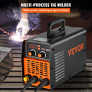 VEVOR TIG-200C, 200 A TIG/MMA ARC 2-vienā metināšanas iekārta ar HF IGBT līdzstrāvas inverteri, piemērota tērauda, titāna un vara sakausējumu metināšanai