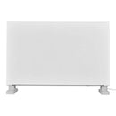 Konvekcijas paneļu sildītājs 2000 W, elektriskais telpu sildītājs ar tālvadības pulti un skārienvadību, 3 režīmi, 24 h taimeris, novietojams uz statīva vai stiprināms pie sienas, ar aizsardzību pret apgāšanos un pārkaršanu, mājai un birojam