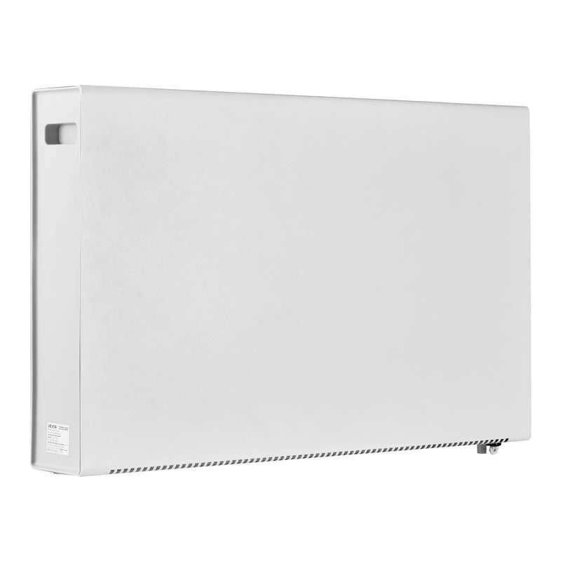 Konvekcijas paneļu sildītājs 2000 W, elektriskais telpu sildītājs ar tālvadības pulti un skārienvadību, 3 režīmi, 24 h taimeris, novietojams uz statīva vai stiprināms pie sienas, ar aizsardzību pret apgāšanos un pārkaršanu, mājai un birojam