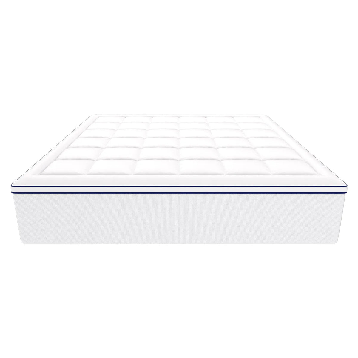 VEVOR matrača virsmatracis King izmērs 1930 x 2032 x 101,6 mm ar atmiņas putām un šķiedru pildījumu 101,6 mm biezums - ZEMLETES.LV
