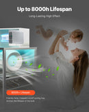 VEVOR 30 cm HVAC gaisa attīrītājs visai mājai, 24 W, ar gaismu, PCO oglekļa tehnolo