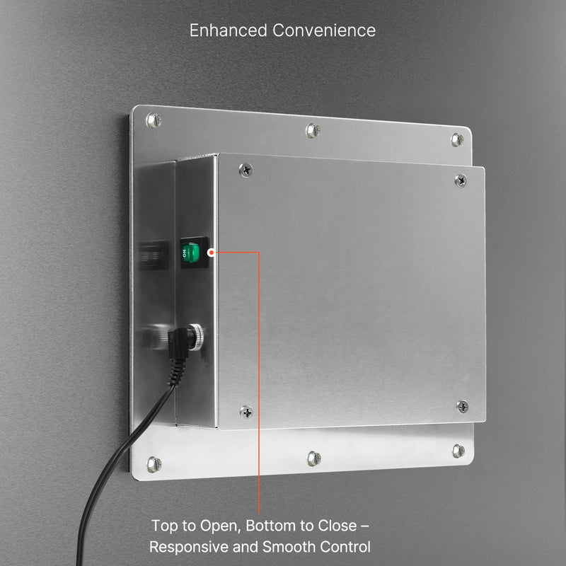 VEVOR 30 cm HVAC gaisa attīrītājs visai mājai, 24 W, ar gaismu, PCO oglekļa tehnolo