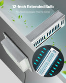 VEVOR 30 cm HVAC gaisa attīrītājs visai mājai, 24 W, ar gaismu, PCO oglekļa tehnolo