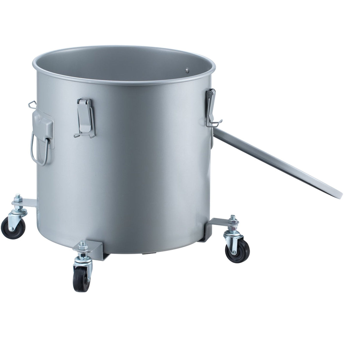 VEVOR Oil Fryer Tank 37.9 l with Wheels, Lid and Filter Bag, Rust-Resistant