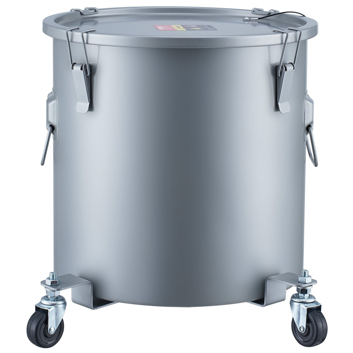VEVOR Oil Fryer Tank 37.9 l with Wheels, Lid and Filter Bag, Rust-Resistant