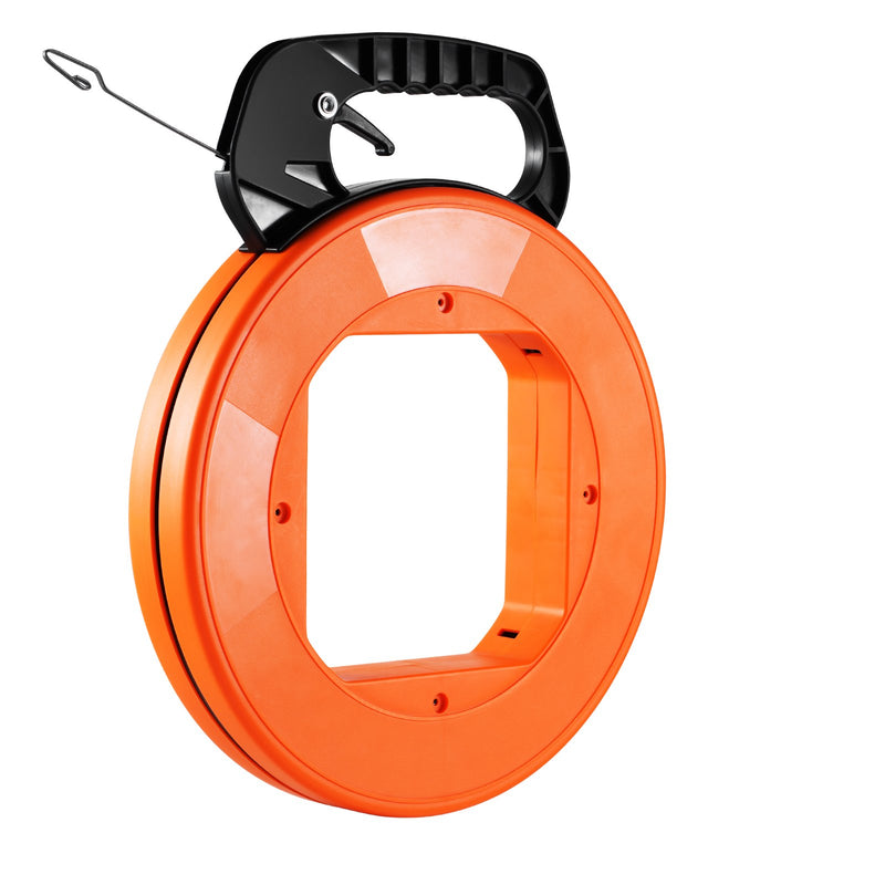 VEVOR tērauda vadu ievilkšanas lenta, 36,6 m × 3,2 mm, ar izturīgu plastmasas korpusu