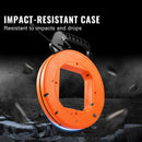 VEVOR tērauda vadu ievilkšanas lenta, 36,6 m × 3,2 mm, ar izturīgu plastmasas korpusu