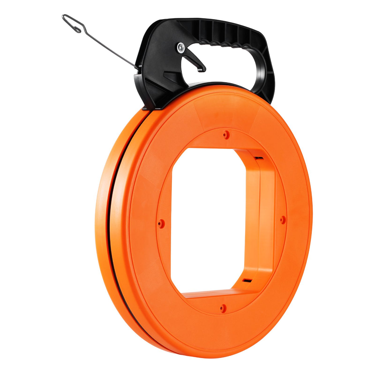 VEVOR tērauda vadu ievilkšanas lenta, 36,6 m × 3,2 mm, ar izturīgu plastmasas korpusu