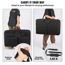 VEVOR polsterēta DJ miksera soma ar plecu siksnu, 1200D Oxford audums, 83 × 21,8 × 51,8 cm