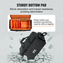 VEVOR DJ kabeļu soma, 1200D Oxford audums, ar 9 izņemamiem nodalījumiem, pleca siksnu (1,5 m), plastmasas pamatni, 60 × 30 × 32 cm, DJ aprīkojumam un mūzikas aksesuāriem