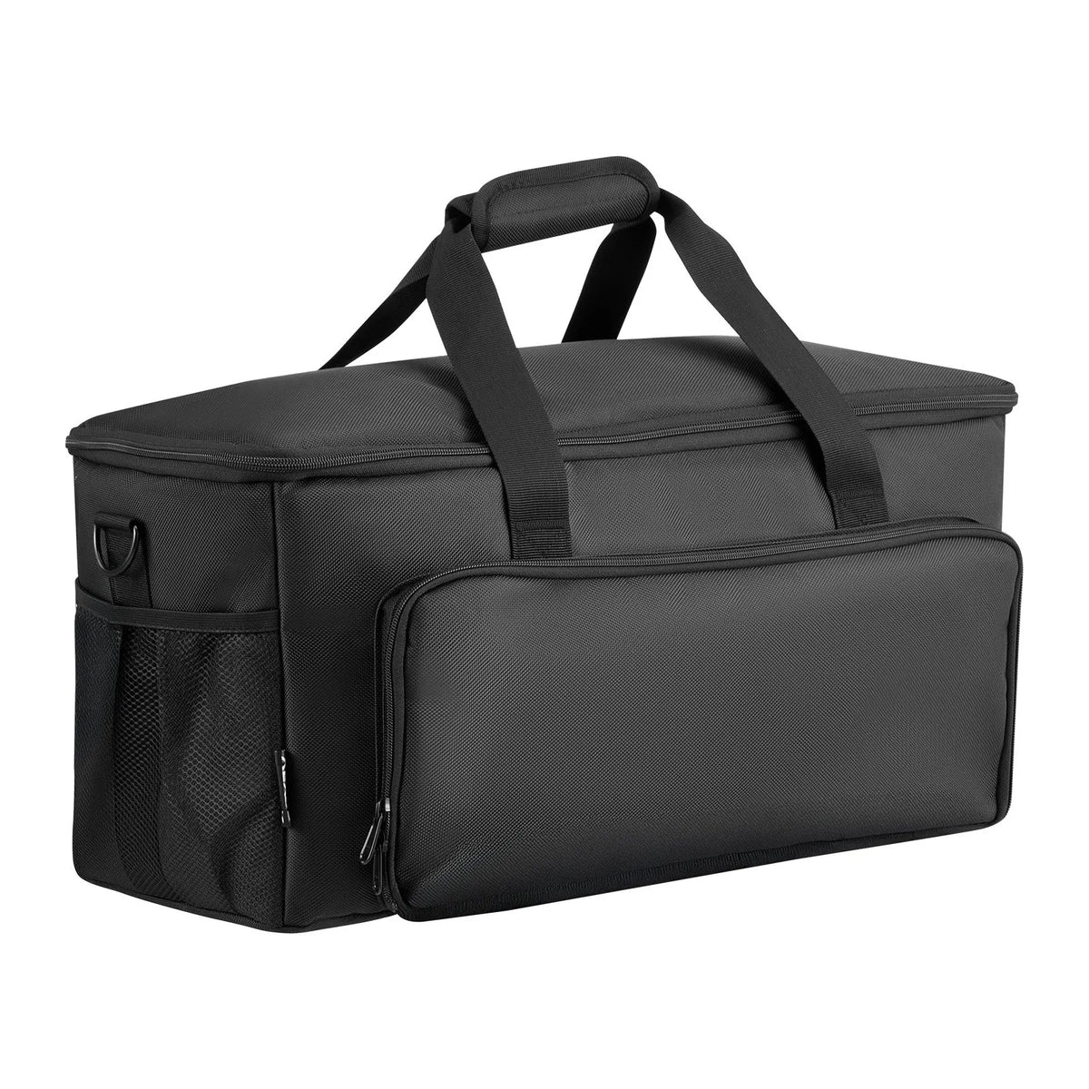 VEVOR DJ Cable Bag with Wheels, 1680D, 6 Removable Compartments, Music Equipment Storage