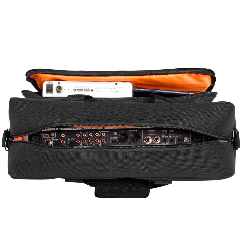 VEVOR polsterēta DJ miksera soma, 1200D Oxford audums, 1,5 m noņemama pleca siksna, 10 mm polsterējums, 490 × 220 × 390 mm uzglabāšanas soma DJ kontrolierim ar kabatu