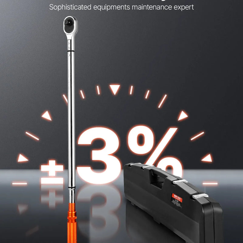 Klikšķa tipa griezes atslēga 19 mm, 136-814 Nm, divvirzienu darbība