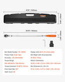 Klikšķa tipa griezes atslēga 19 mm, 136-814 Nm, divvirzienu darbība