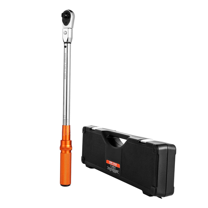 Regulējama klikšķa momentatslēga, 12,7 mm, 27,1–216,8 Nm