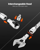 Regulējama klikšķa momentatslēga, 12,7 mm, 27,1–216,8 Nm