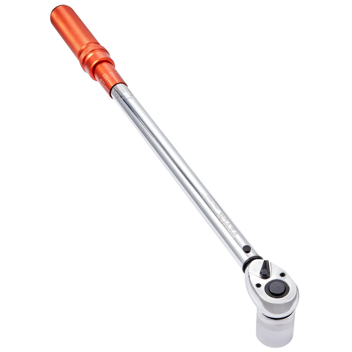 VEVOR Click Torque Wrench 12.7 mm, 34–340 Nm, Bidirectional Adjustable, with Scales, Adapters and Extension Bar