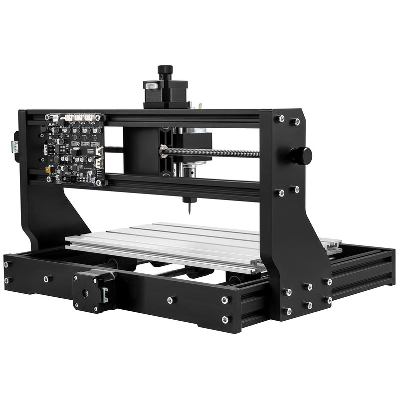 VEVOR CNC 3018 Pro 500mW 300×180×45 mm CNC mašīna ar GRBL vadību, mini lāzera gravētājs ar offline kontrolieri, 3 asi lāzera gravēšanas mašīna grebšanai un frēzēšanai plastmasai, akriliem, PVC un kokam