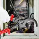 Ratslējdzinēja kabeļu griezējs 280 mm, griež līdz 400 mm², ar ērtu rokturi, ātras atbrīvošanas sviru un silīcija–mangāna tērauda asmeni