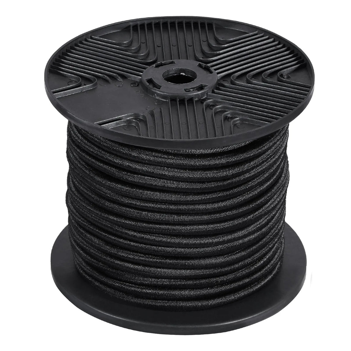 6.35 mm rubber rope, 36 m roll, heavy-duty rubber fasteners with 100% stretch