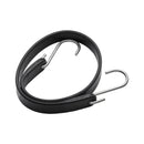 50 gab. plakanās bungee siksnas 19,8 mm ar S veida āķi