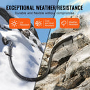 10 gab. plakano gumijas trosu komplekts 20 mm, pastiprinātas, ar S-veida āķi