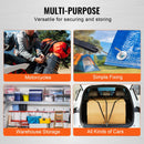 10 gab. plakano gumijas trosu komplekts 20 mm, pastiprinātas, ar S-veida āķi