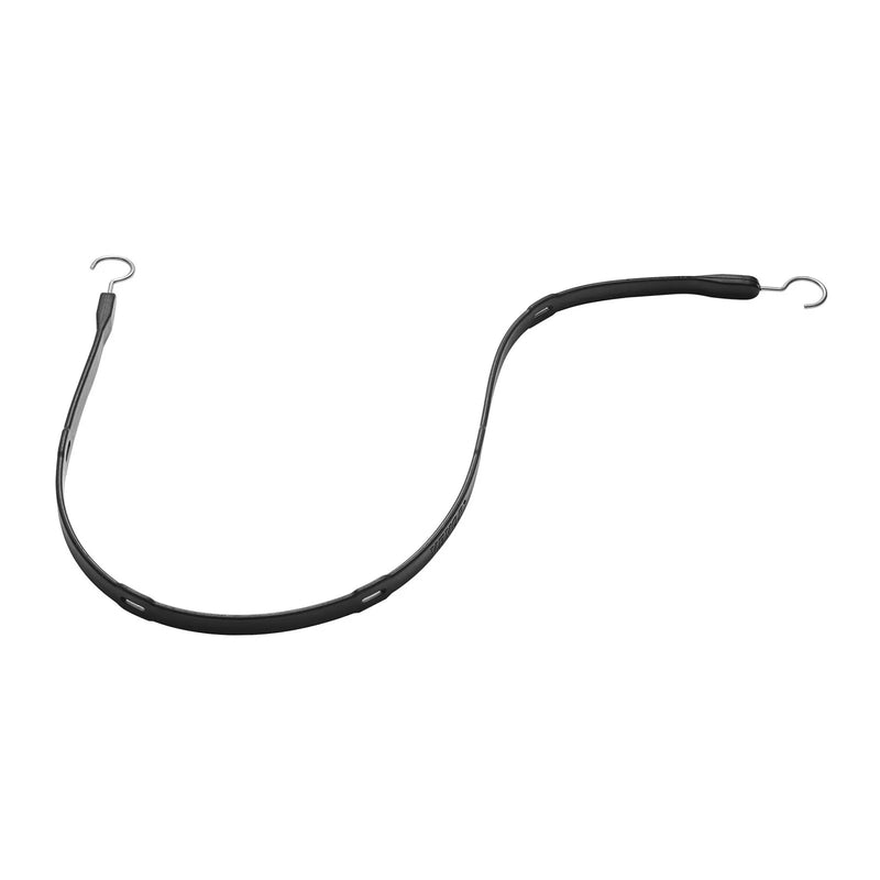 4 gab. plakanās bungee siksnas 20 mm ar S veida āķi 1,02 m