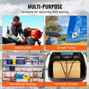 20 gab. plakano elastīgo stiprināšanas auklu komplekts 20 mm smagas slodzes ar S-veida āķiem