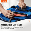 20 gab. plakano elastīgo stiprināšanas auklu komplekts 20 mm smagas slodzes ar S-veida āķiem