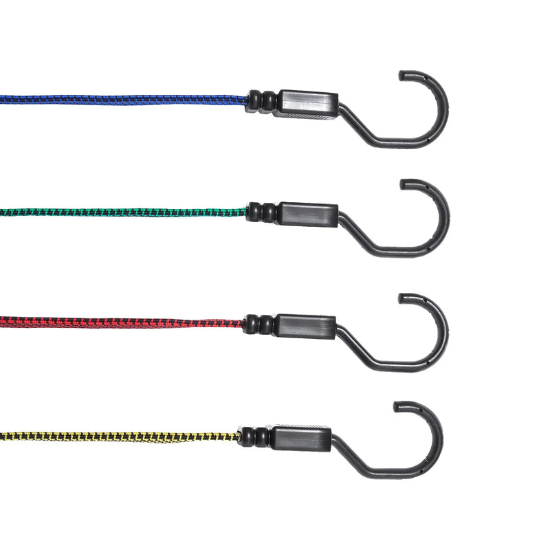 32 gab. plakanās gumijas troses komplekts 17 mm smagas slodzes ar J-veida āķiem