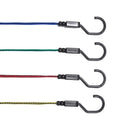 32 gab. plakanās gumijas troses komplekts 17 mm smagas slodzes ar J-veida āķiem