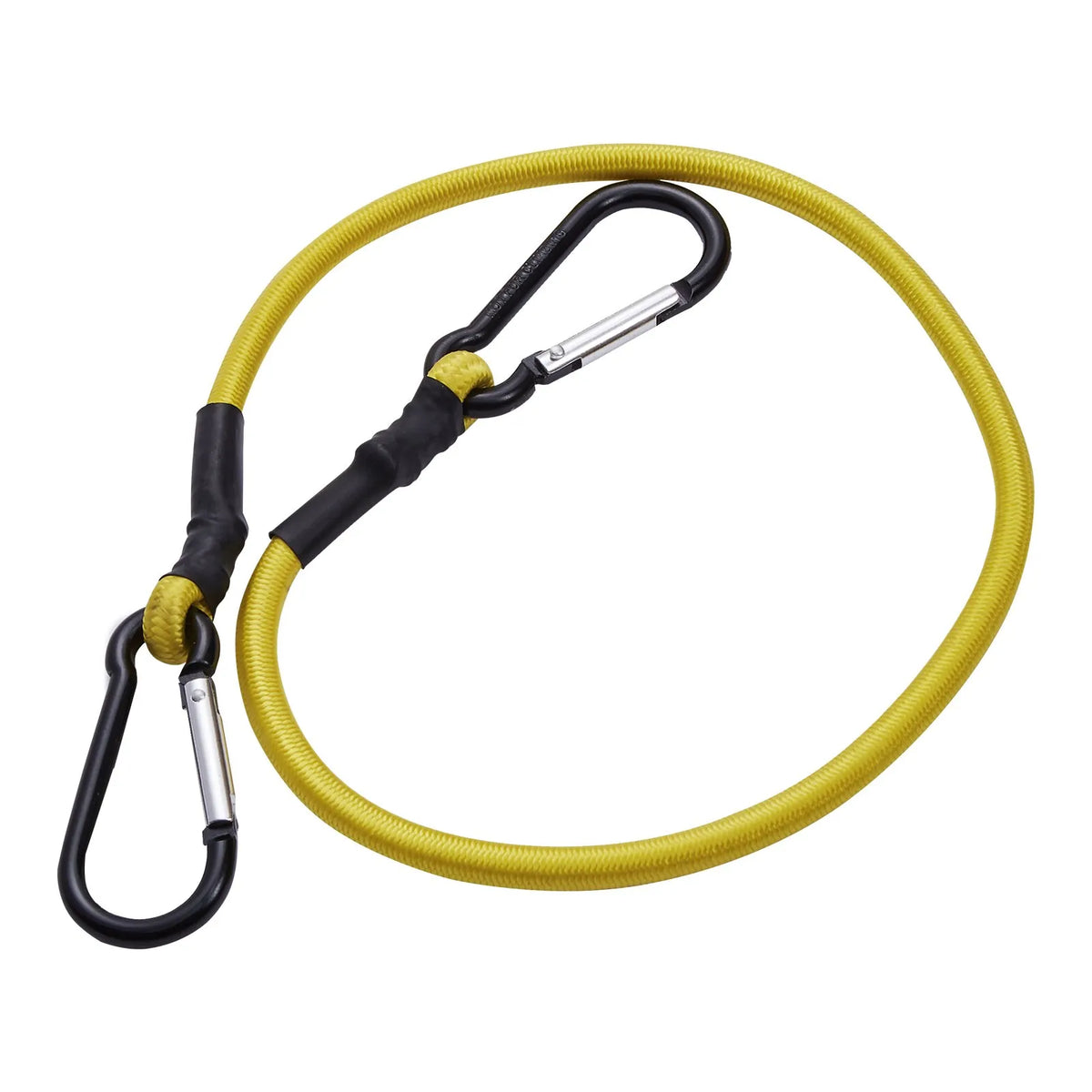 30 Piece 8 mm Heavy Duty Elastic Bungee Cord Set with Steel Carabiners