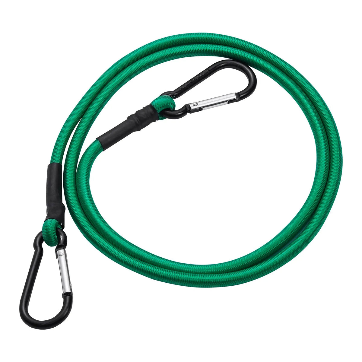 30 Piece 8 mm Heavy Duty Elastic Bungee Cord Set with Steel Carabiners
