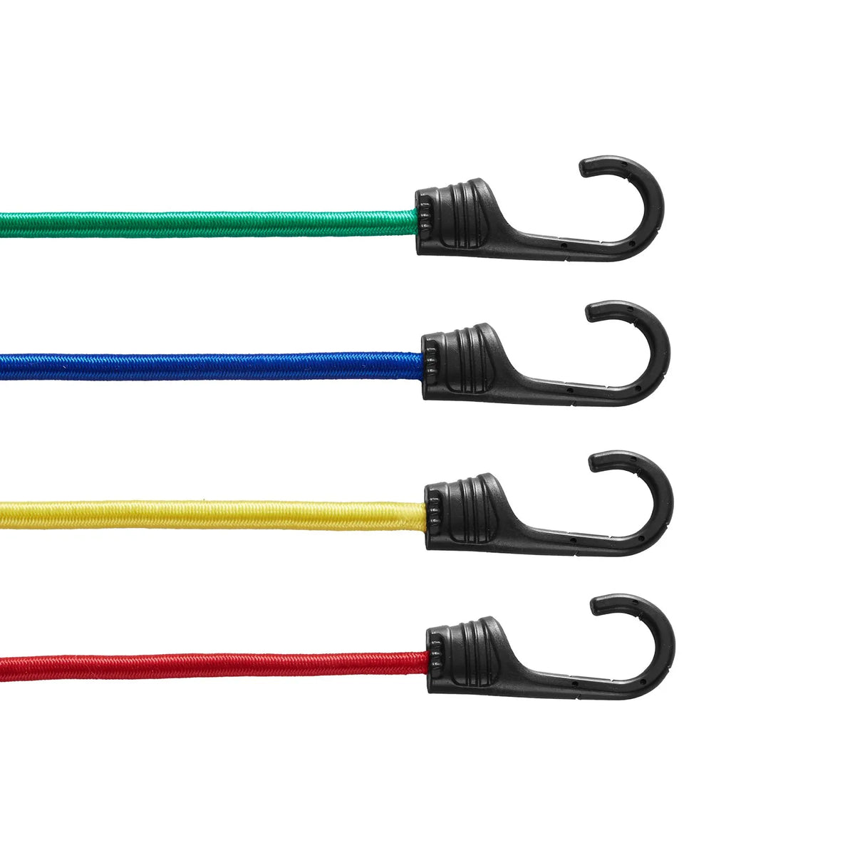 32 Piece Heavy Duty Elastic Bungee Cord Set 8 mm with A3 Steel Hooks
