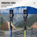 32 gab. elastīgo stiprināšanas auklu komplekts 8 mm smagas slodzes ar A3 tērauda āķiem