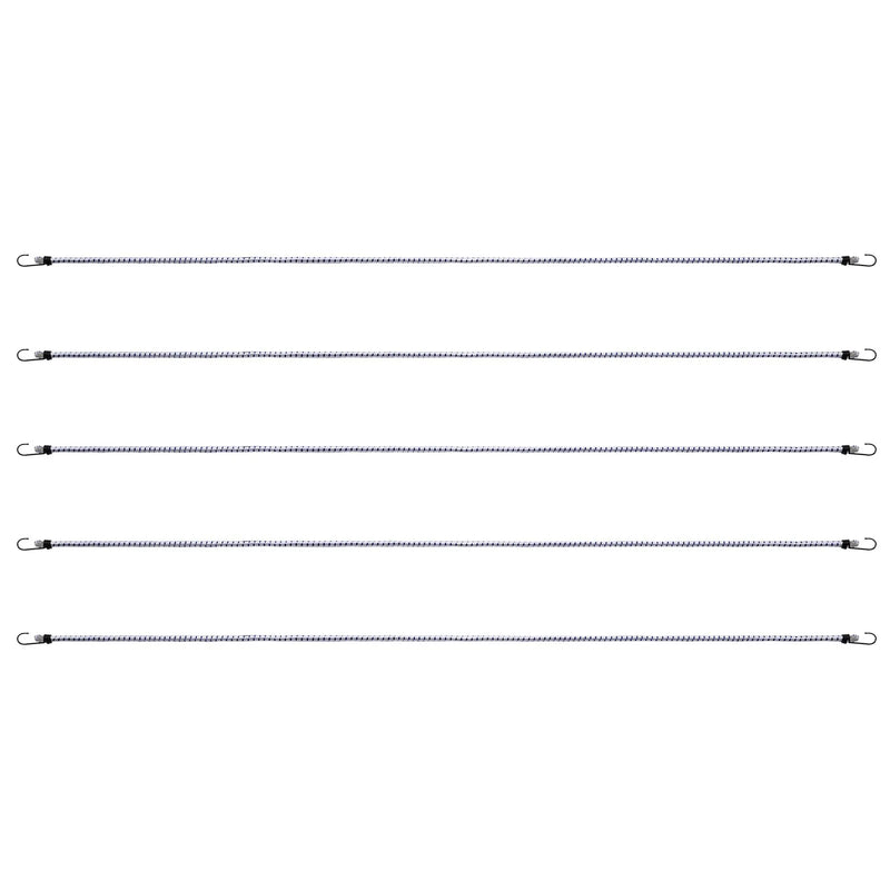 6 gab. gumijas stiprinājumi ar A3 tērauda āķiem, 183 cm smagā tipa gumijas siksnas, 12 mm