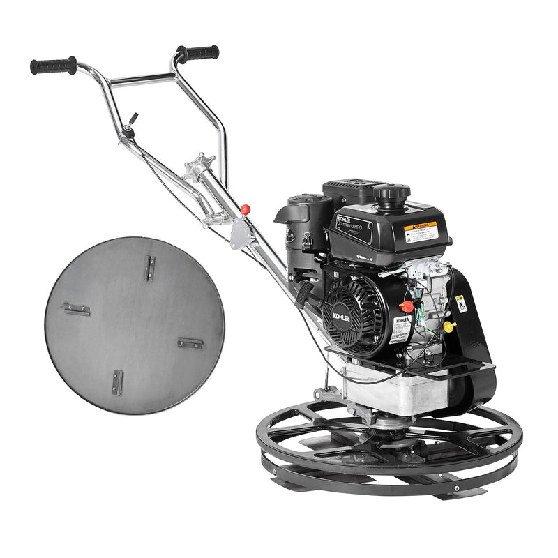VEVOR Power Walk-Behind Cementa slīpētājs 61 cm 6HP benzīna dzinēju dzinēju