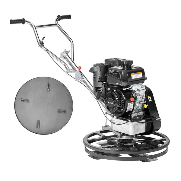 VEVOR Power Walk-Behind Cementa slīpētājs 61 cm 6HP benzīna dzinēju