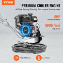 VEVOR Power Walk-Behind Cementa slīpētājs 61 cm 6HP benzīna dzinēju dzinēju