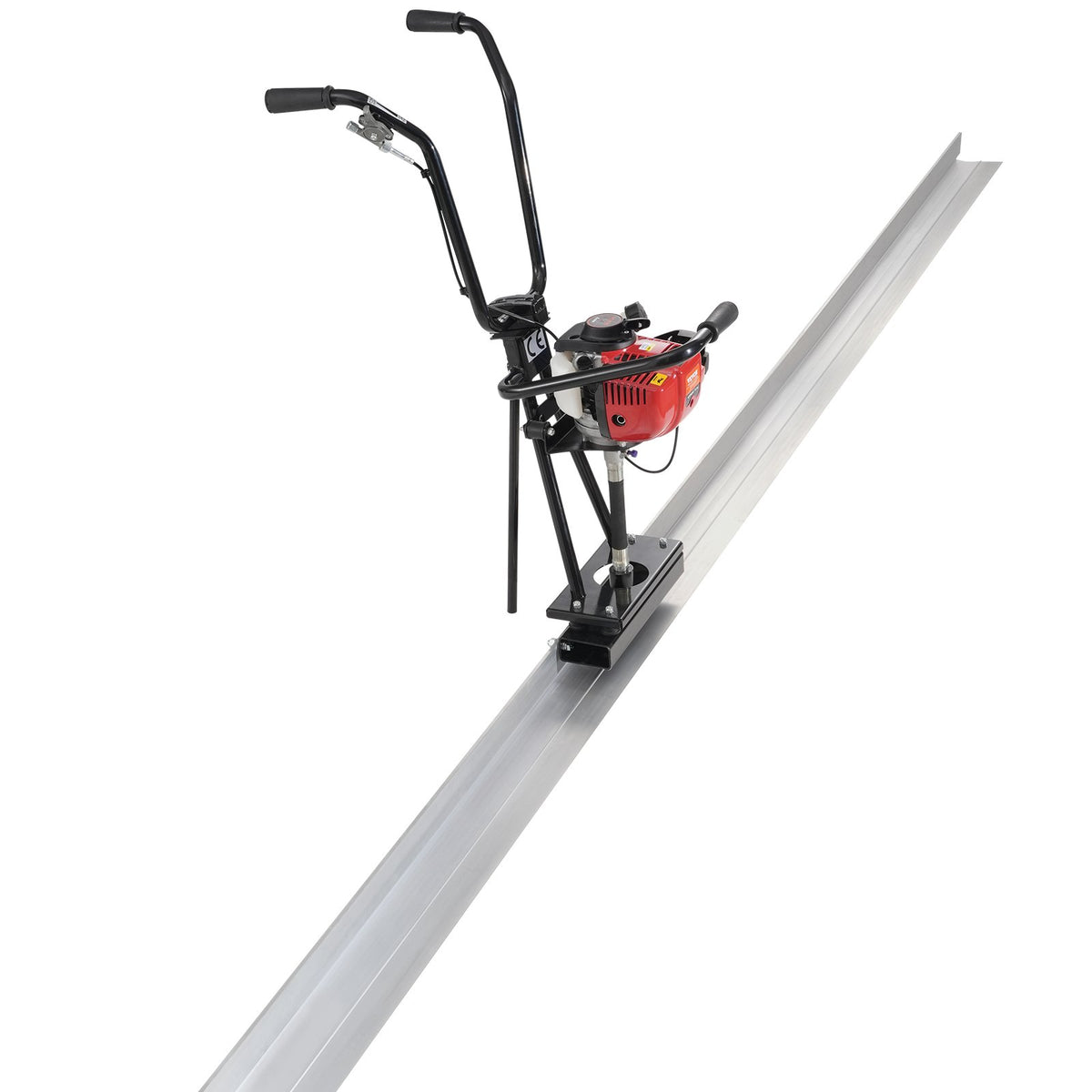 VEVOR 337 cm 6500 RPM Gas Concrete Grinder with Aluminium Board and Vibrating Motor