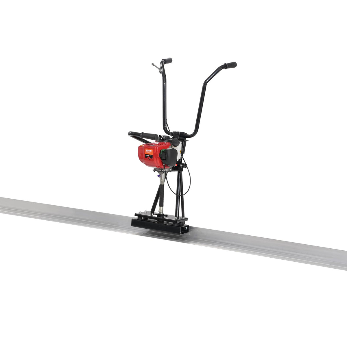 VEVOR 337 cm 6500 RPM Gas Concrete Grinder with Aluminium Board and Vibrating Motor