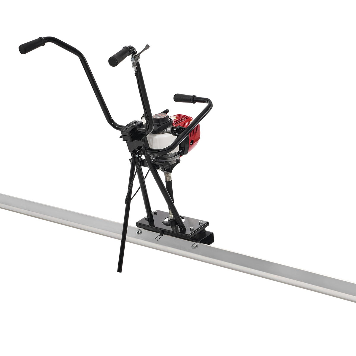 VEVOR 244.5 cm 6500 RPM Gas Concrete Grinder with Aluminium Screed and Vibrating Motor