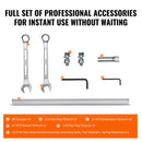 VEVOR 244,5 cm 6500 RPM gāzes betona slīpētājs ar alumīnija dēli un vibrējošu motoru