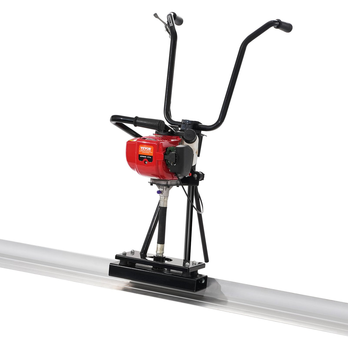 VEVOR 6500 RPM Gas Concrete Grinder with Aluminium Base and Vibrating Motor