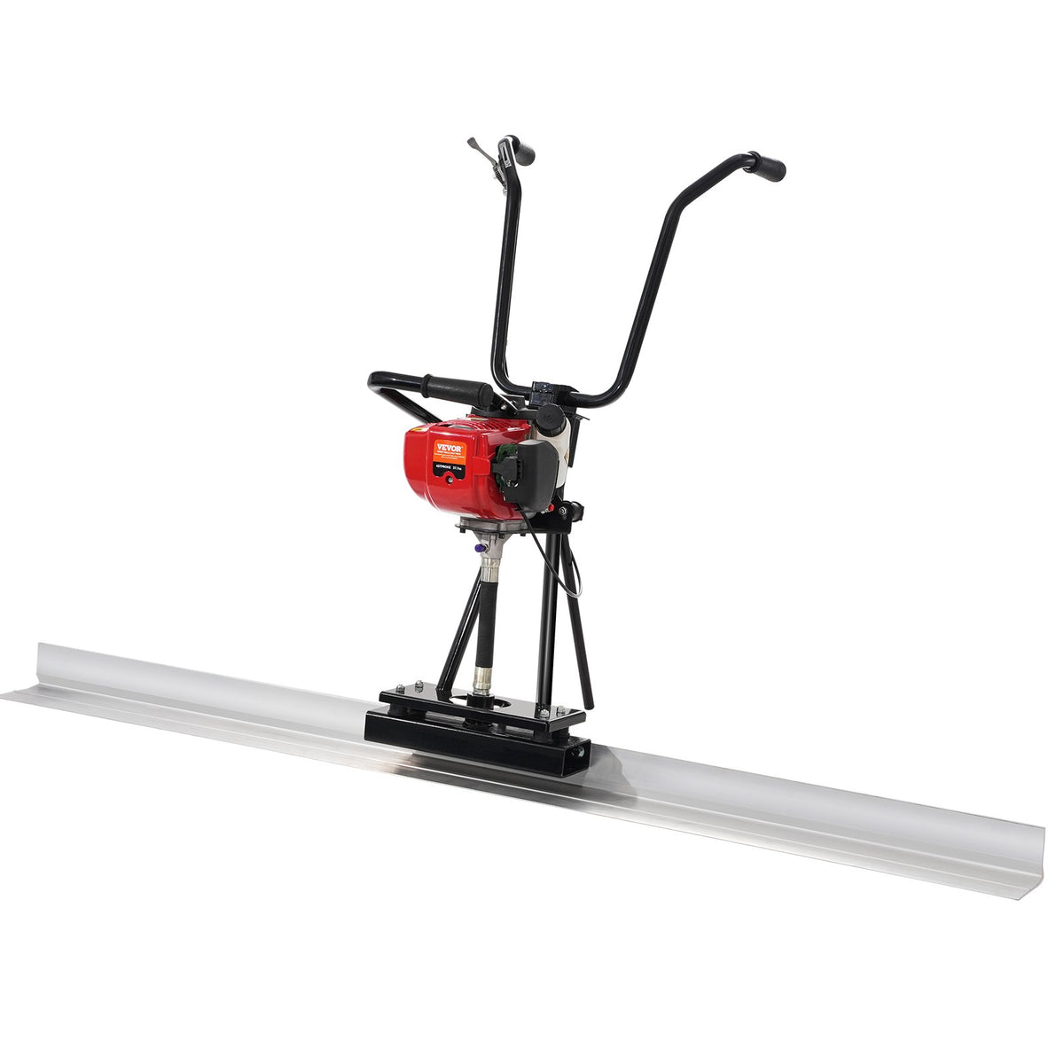 VEVOR 6500 RPM Gas Concrete Grinder with Aluminium Base and Vibrating Motor