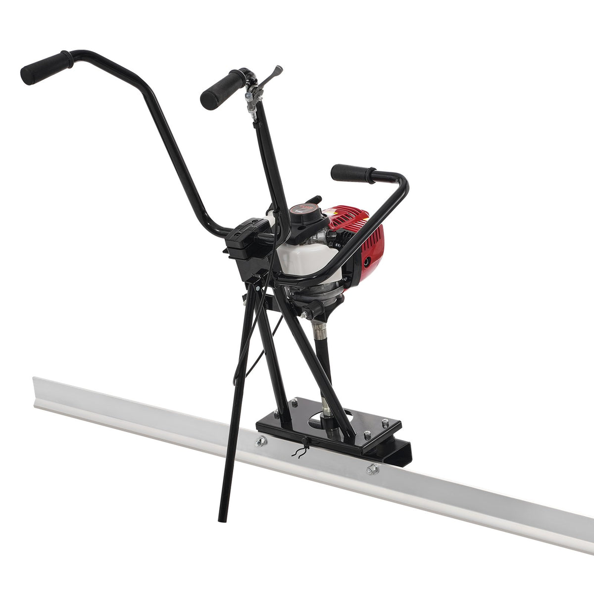 VEVOR 1.8 m / 2.44 m / 3.35 m 6500 RPM Gas Concrete Grinder with Aluminium Screed Board and Vibrating Motor