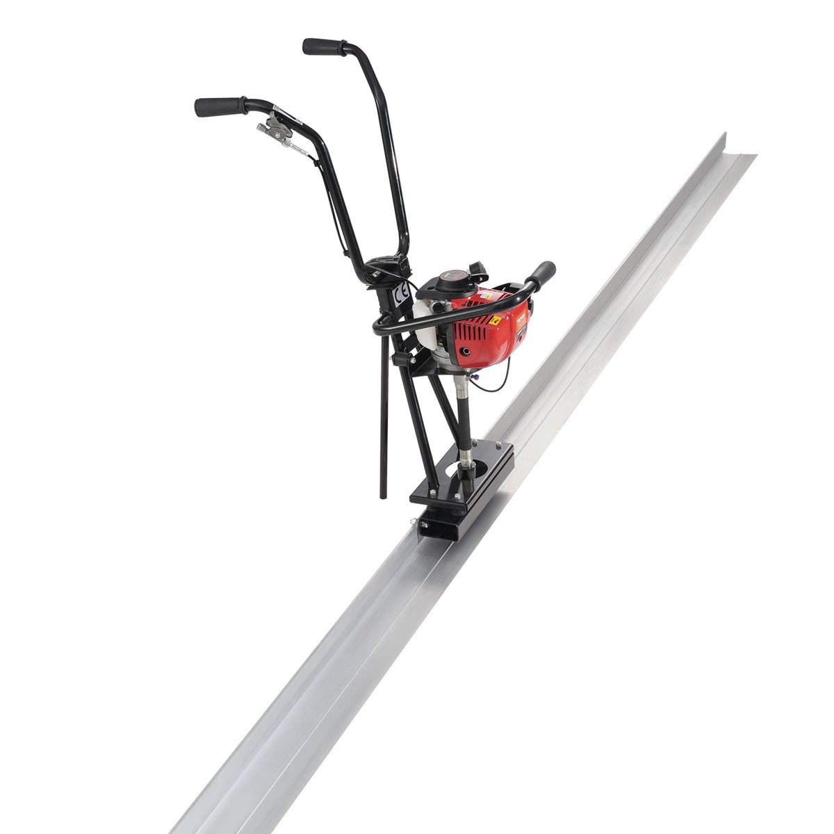 VEVOR 1.8 m / 2.44 m / 3.35 m 6500 RPM Gas Concrete Grinder with Aluminium Screed Board and Vibrating Motor