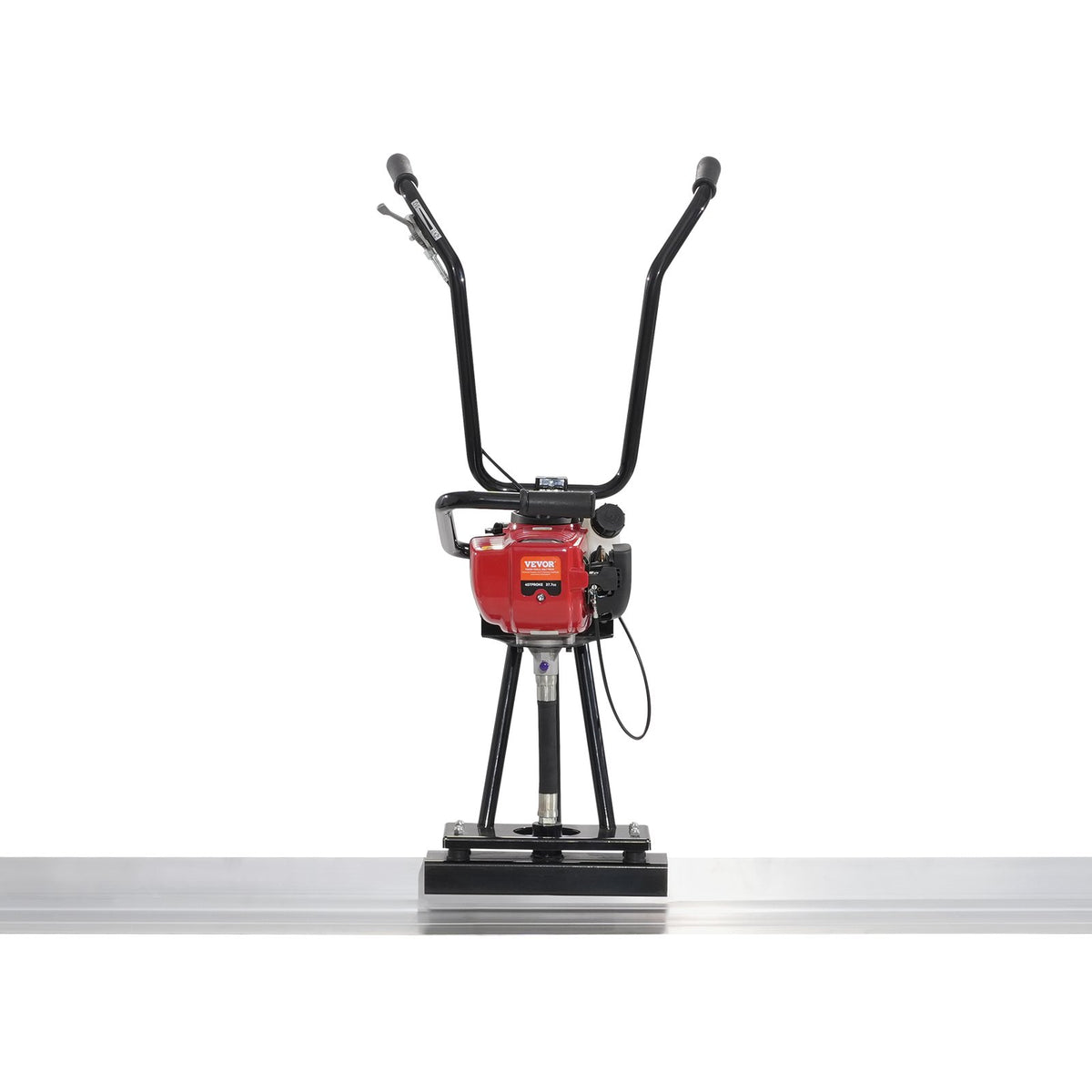 VEVOR 1.8 m / 2.44 m / 3.35 m 6500 RPM Gas Concrete Grinder with Aluminium Screed Board and Vibrating Motor