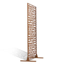 Metāla privātuma ekrāns 120 × 193 см, brūns